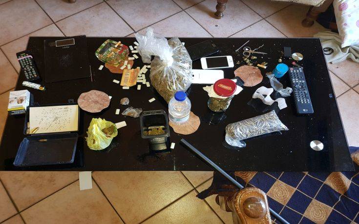 Κοκαΐνη και χασίς σε σπίτι στη Νίκαια