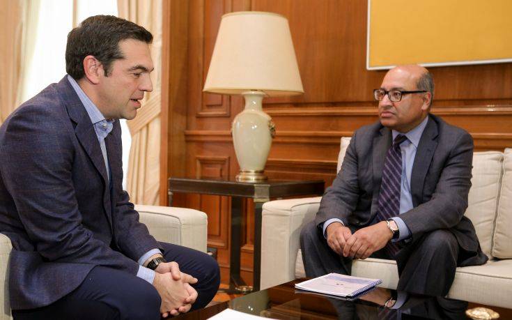 Τι συζήτησε ο Τσίπρας με τον πρόεδρο της Ευρωπαϊκής Τράπεζας Ανασυγκρότησης