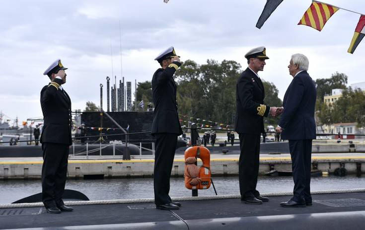 Παυλόπουλος: Το Πολεμικό Ναυτικό υπερασπίζεται τα σύνορα και την κυριαρχία Ελλάδας