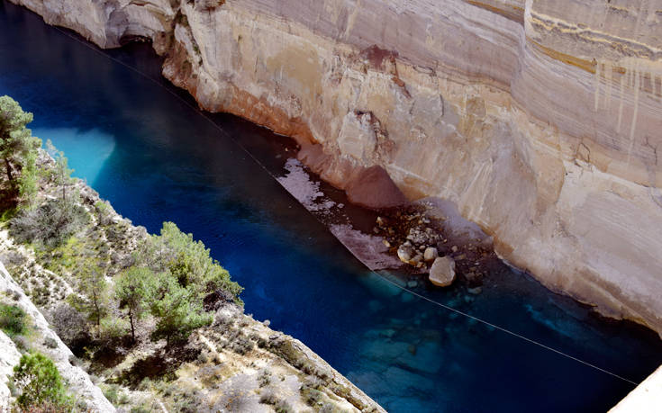 Κλειστός και σήμερα ο Ισθμός της Κορίνθου