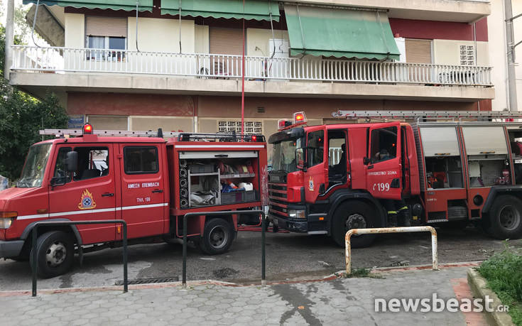 Ένας νεκρός σε φλεγόμενο διαμέρισμα στα Πατήσια