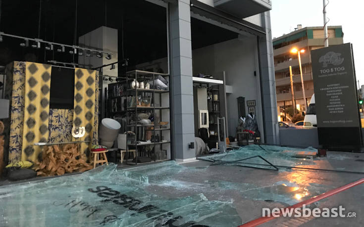 Έκρηξη σε κατάστημα με είδη σπιτιού στο Χαλάνδρι