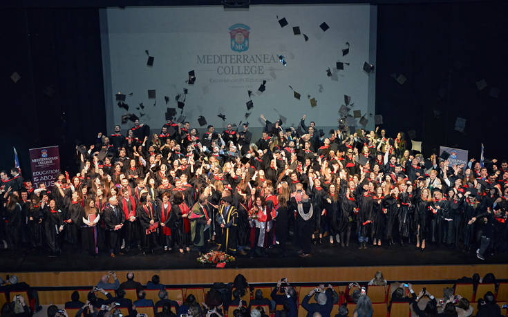 38η Τελετή Αποφοίτησης του Mediterranean College με άρωμα δημιουργικής Ελλάδας