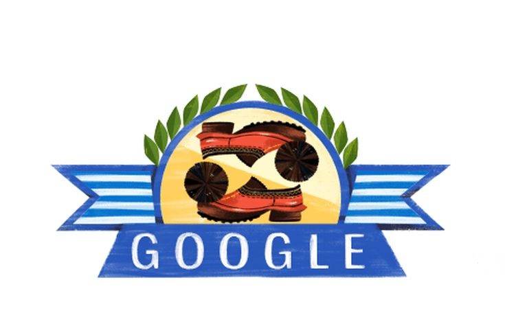 Η Εθνική Επέτειος της 25ης Μαρτίου στο Doodle της Google