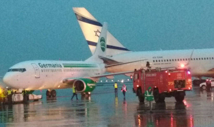 Σύγκρουση δύο αεροσκαφών στην πίστα του αεροδρομίου του Τελ Αβίβ