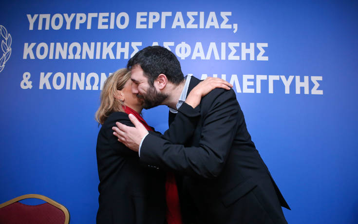 Ο Νάσος Ηλιόπουλος πήρε τη σκυτάλη από τη Ράνια Αντωνόπουλου