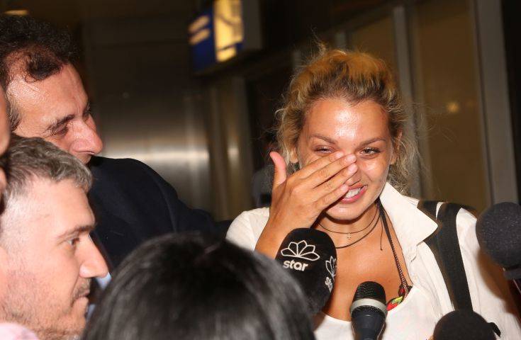 Η Κωνσταντίνα Σπυροπούλου επέστρεψε στην Ελλάδα