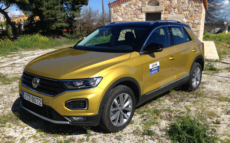 Οδηγούμε το VW T-Roc 1.0 TSI 115 PS