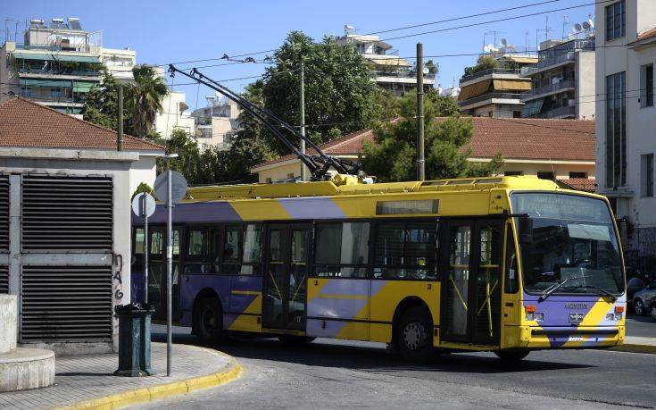 Χωρίς τρόλεϊ για τέσσερις ώρες η Αθήνα