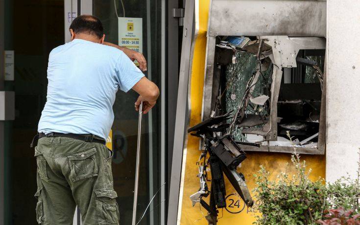 Έκρηξη σε ΑΤΜ σε τράπεζα στην Κηφισιά