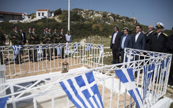 Στο Μνημείο της Κυράς της Ρω ο Αλέξης Τσίπρας