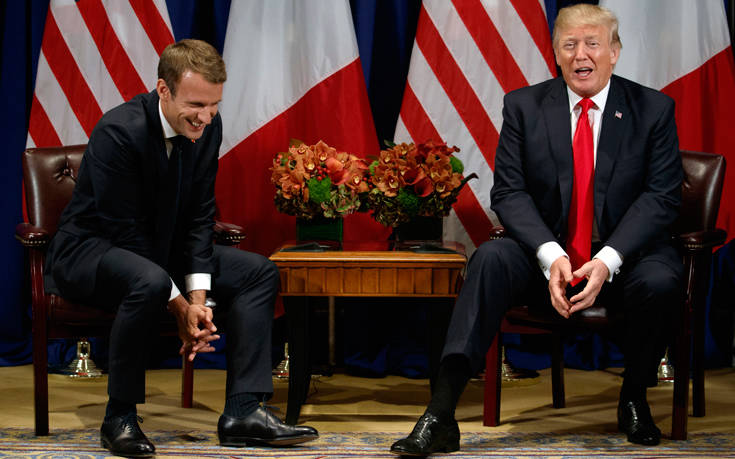 ΜΑΚΡΟΝ ΤΡΑΜΠ ΜΑΚΡΟΝ ΤΡΑΜΠ