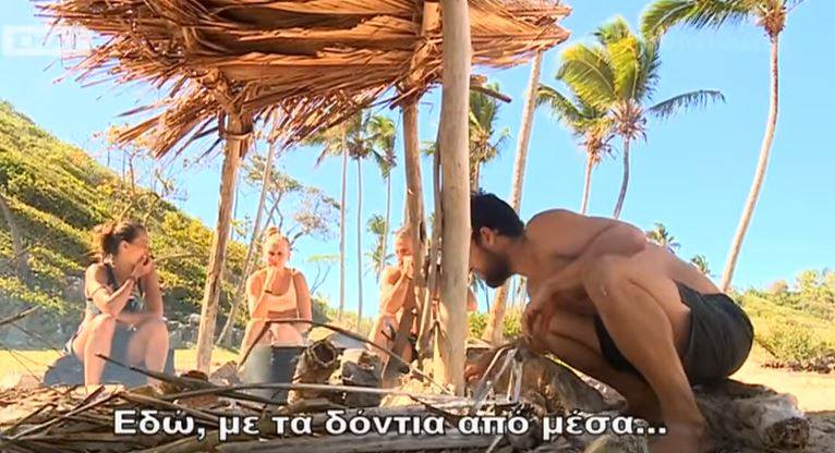 Με δέκα ράμματα βγήκε από το αγώνισμα του Survivor 2 ο Σώζων Παλαίστρος Χάρος