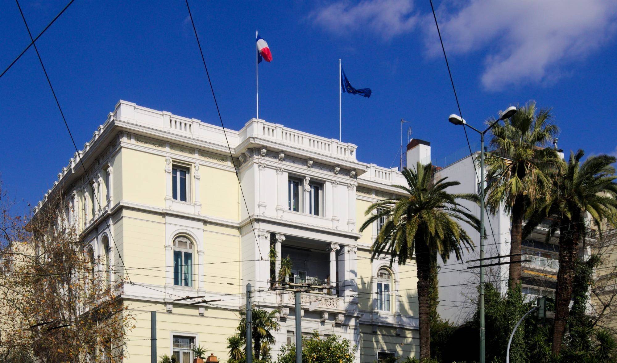 Επίθεση του Ρουβίκωνα στη γαλλική πρεσβεία