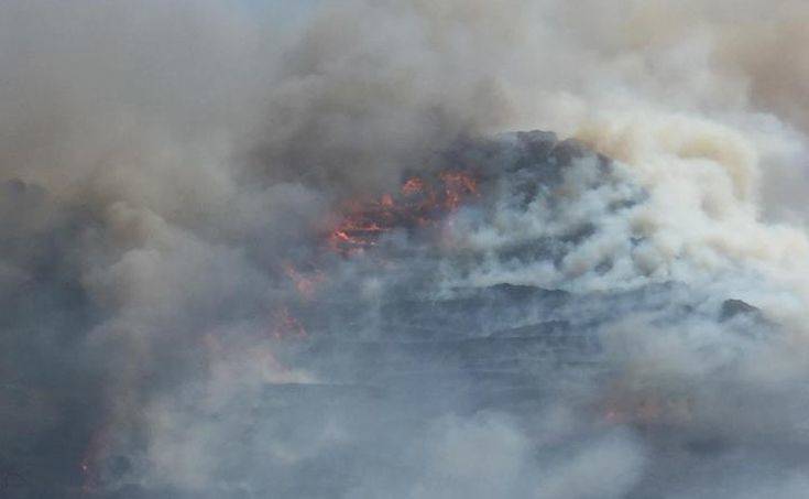 Μεγάλη πυρκαγιά ξέσπασε στη Νάξο