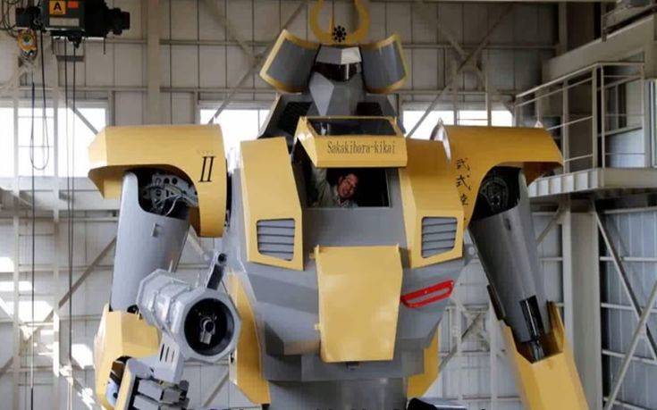 Το γιγάντιο ρομπότ Mononofu με ύψος 8,5 μέτρα και βάρος επτά τόνους