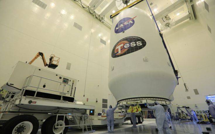 Αναβλήθηκε η εκτόξευση του διαστημικού τηλεσκοπίου TESS