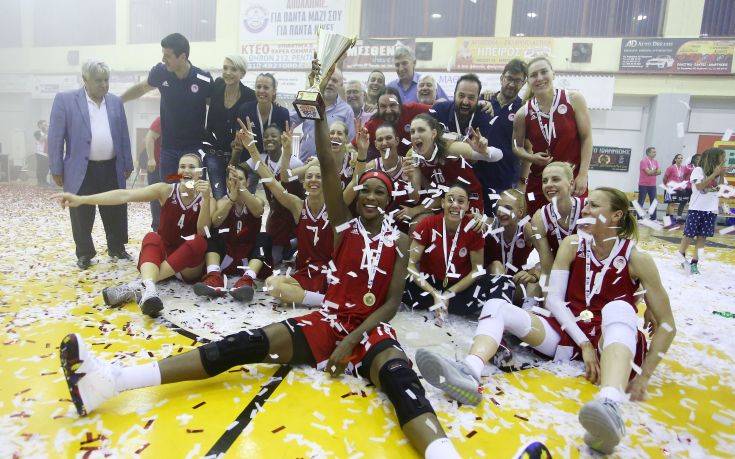 Ακλόνητη η αυτοκρατορία του Ολυμπιακού στο μπάσκετ Γυναικών