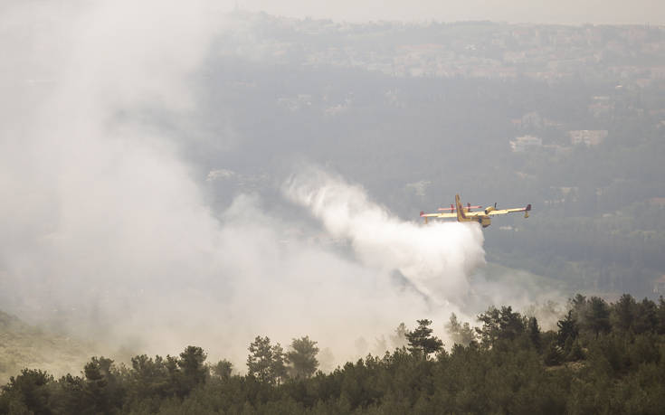 Άσκηση για την κατάσβεση πυρκαγιάς στο Σέιχ Σου