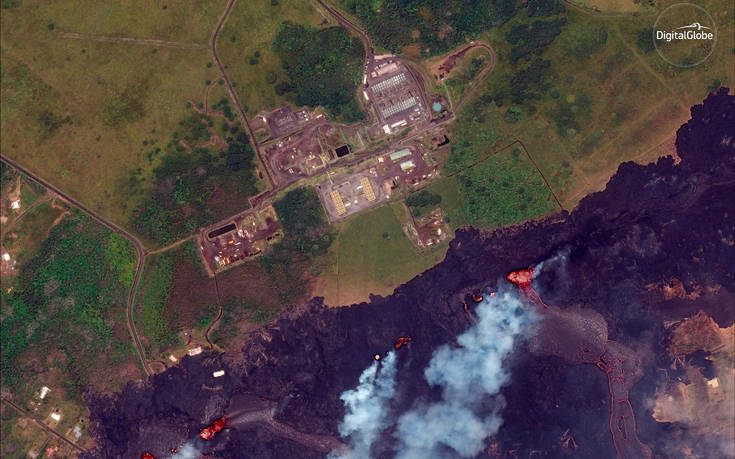 Νέα ρωγμή στο έδαφος του Μεγάλου Νησιού της Χαβάης λόγω του Κιλαουέα