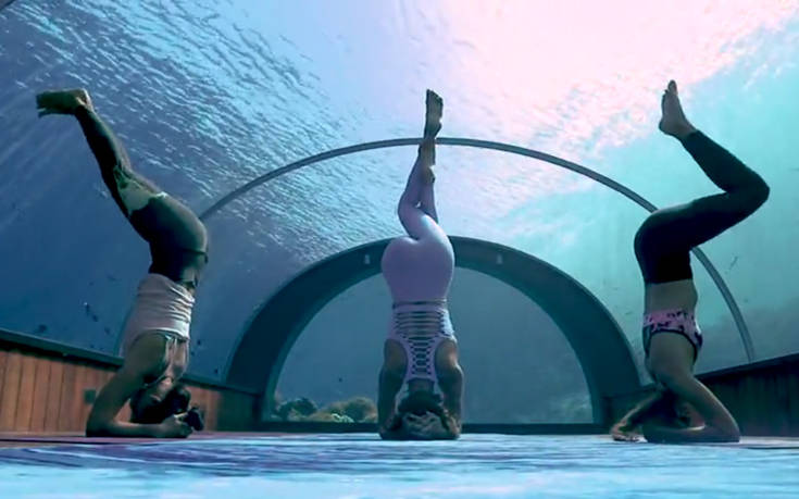 Υποβρύχια μαθήματα γιόγκα