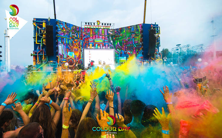 Το Colour Day Festival έρχεται να «χρωματίσει» και να «βυθίσει» το ΟΑΚΑ