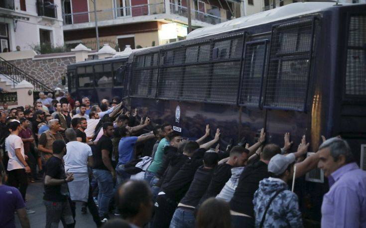 Δικάζονται σήμερα οι συλληφθέντες για τα επεισόδια στη Μυτιλήνη