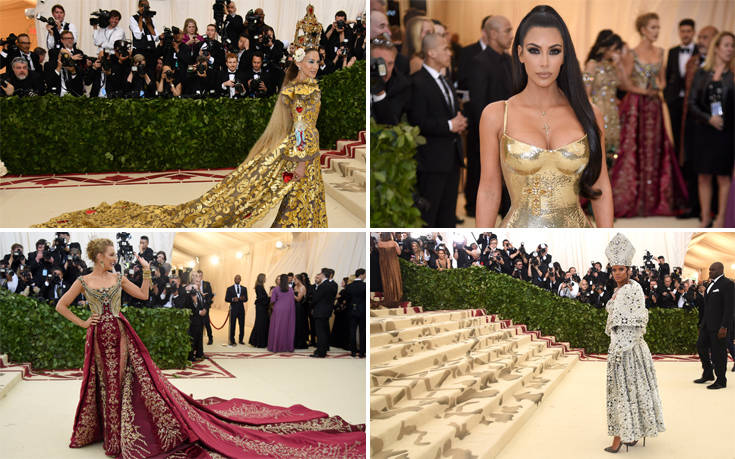 Υπερβολή, θεατρικότητα και λάμψη στο Met Gala 2018