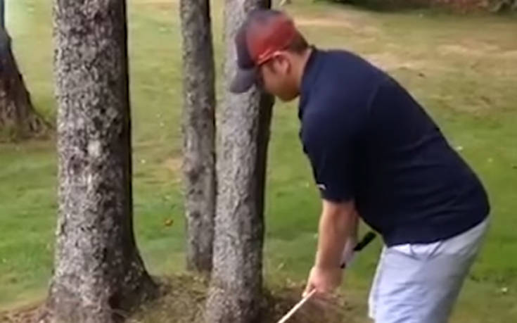 Πήγε να μαγνητοσκοπήσει το φίλο του και την πάτησε