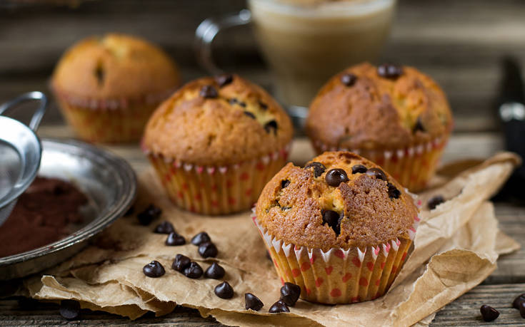 Σοκολατένια muffins