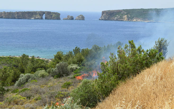 «Ήταν επικίνδυνη φωτιά, το πύρινο μέτωπο πλησίασε τις παρυφές της πόλης της Πύλου»