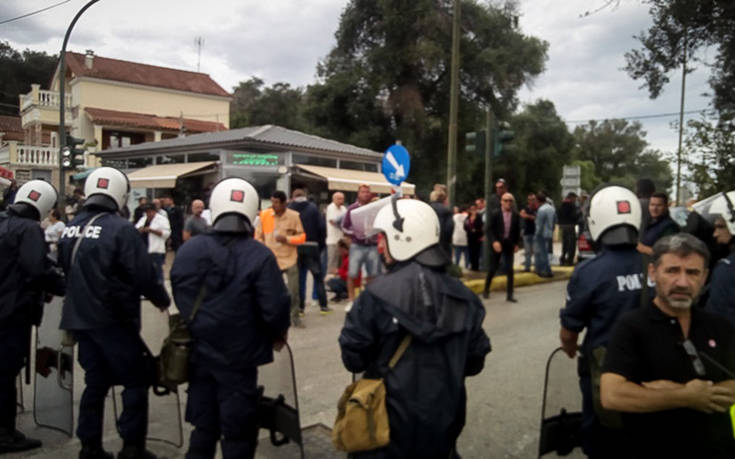 Μια ακόμα νύχτα επεισοδίων στην Κέρκυρα