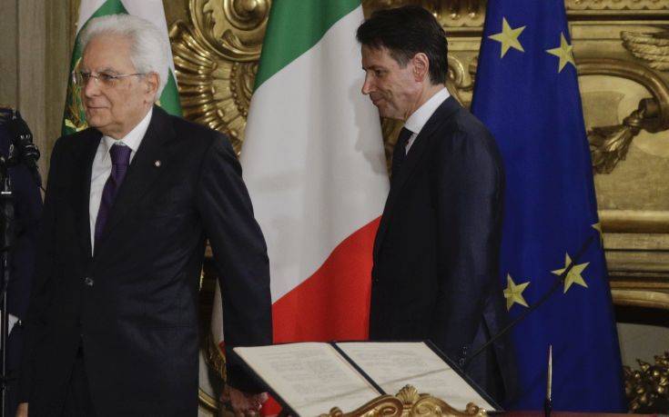 Ορκίστηκε η νέα ιταλική κυβέρνηση των Πέντε Αστεριών και της Λέγκα