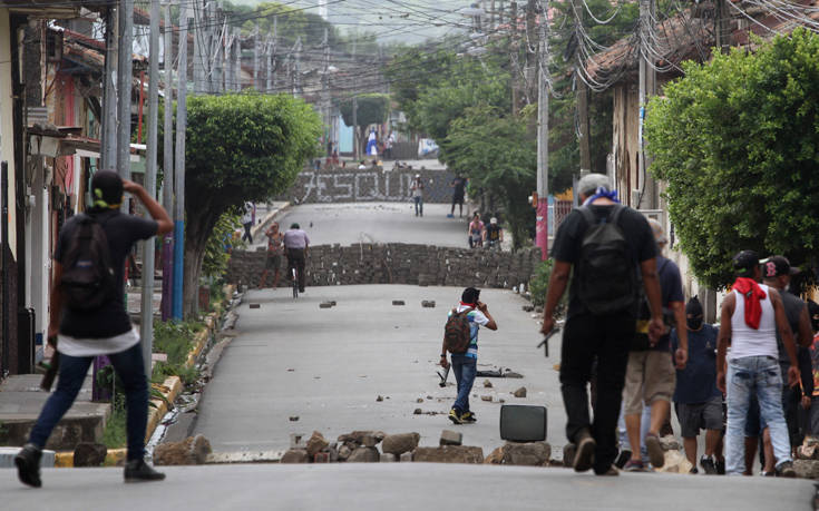 Νέα έκρηξη βίας στη Νικαράγουα με τουλάχιστον τρεις νεκρούς