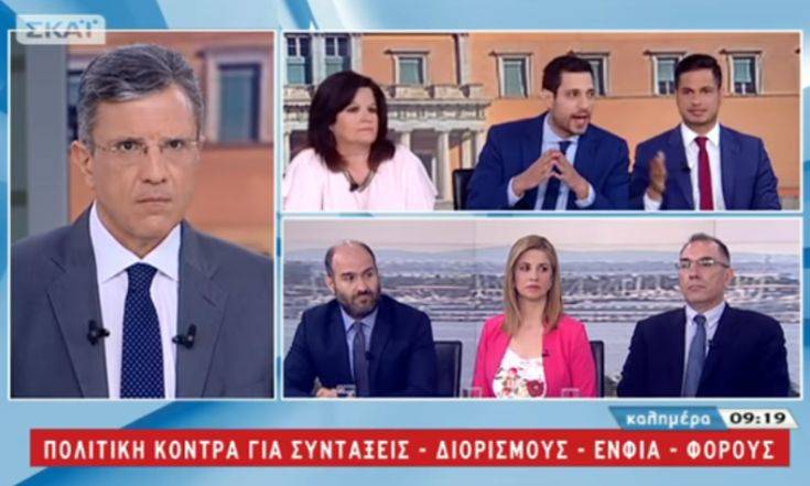 Τηλεοπτικός καβγάς Κυρανάκη-Καφαντάρη και κατηγορίες για «διορισμούς στο Δημόσιο»