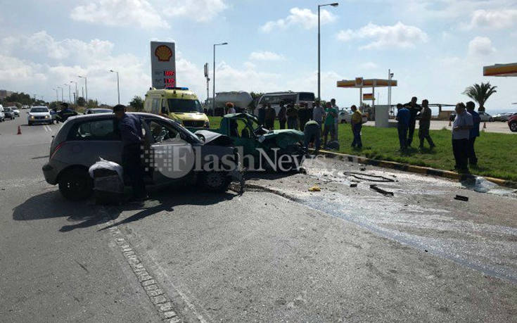 Καραμπόλα με τραυματίες στο Ρέθυμνο