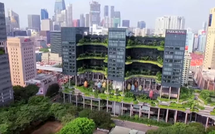 Ένα ξενοδοχείο&#8230; κήπος στη Σιγκαπούρη