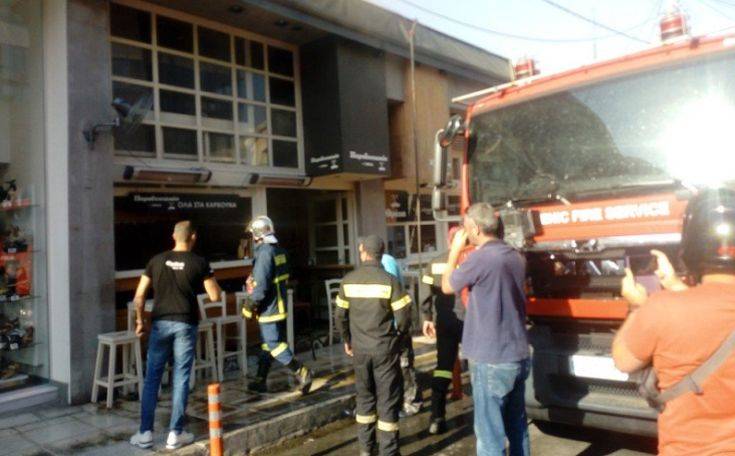 Πυρκαγιά σε ψητοπωλείο στο κέντρο των Χανιών