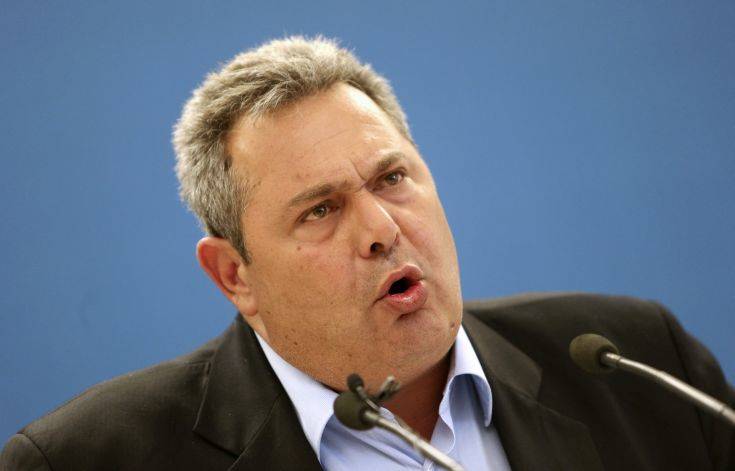 Καμμένος σε Τσαβούσογλου: Ευχαριστώ για τις απειλές, κανείς δεν σας φοβάται πια