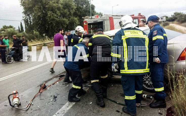 Καραμπόλα με τραυματίες στην Πατρών – Πύργου