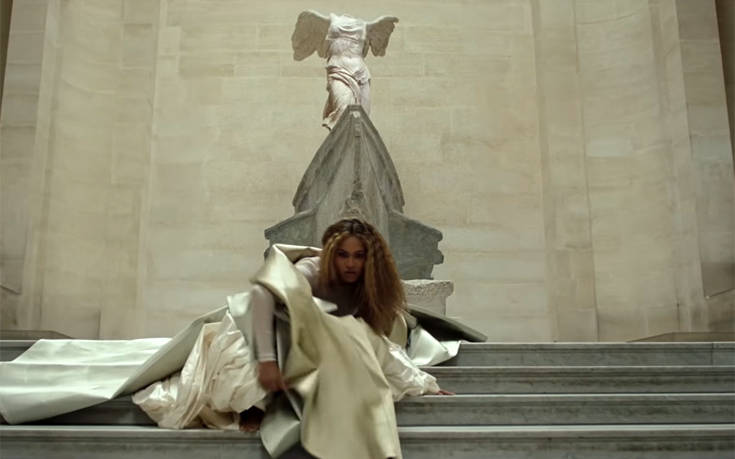 Αφροδίτη της Μήλου και Νίκη της Σαμοθράκης στο βίντεο κλιπ των Beyonce και Jay-Z
