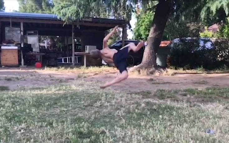 Ένας&#8230; νίντζα μόλις επτά ετών