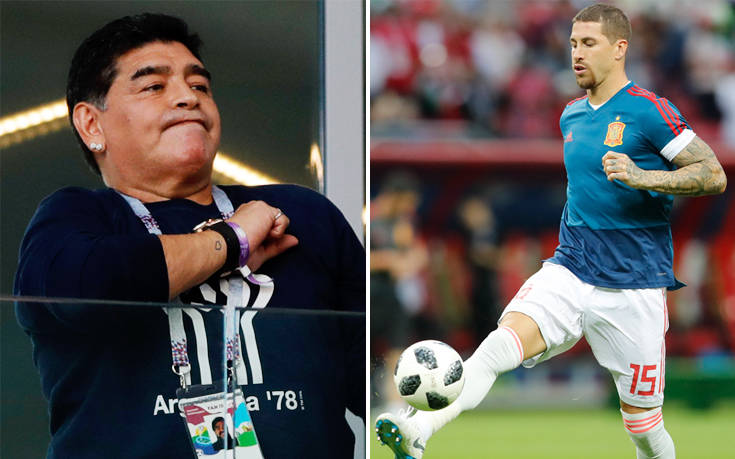 Πόλεμος δηλώσεων μεταξύ Μαραντόνα και Ράμος