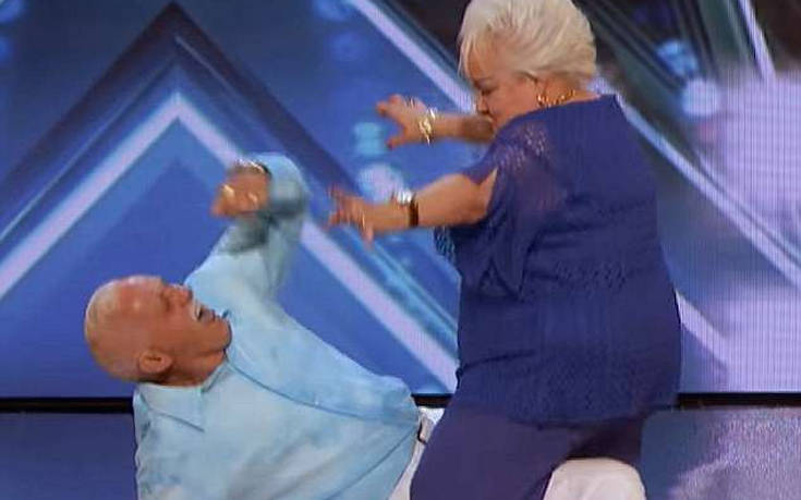 Ο «καυτός» χορός ηλικιωμένου ζευγαριού στο «America&#8217;s Got Talent»