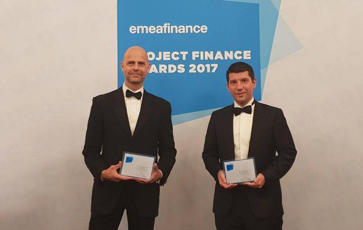 Σημαντική βράβευση της Fraport Greece στα EMEA Finance’s Project- Finance Awards 2017