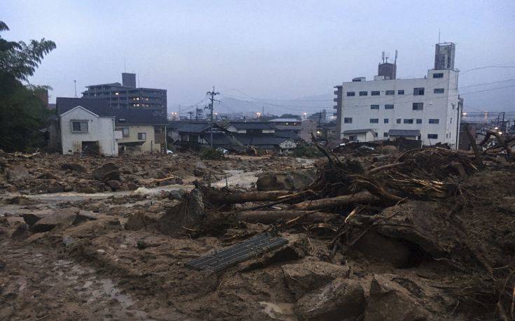 Στους 81 οι νεκροί στην Ιαπωνία από τις «άνευ προηγουμένου» βροχοπτώσεις