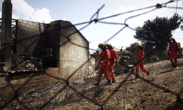 Ανακοίνωση της Πυροσβεστικής για τον αριθμό των νεκρών και των αγνοουμένων