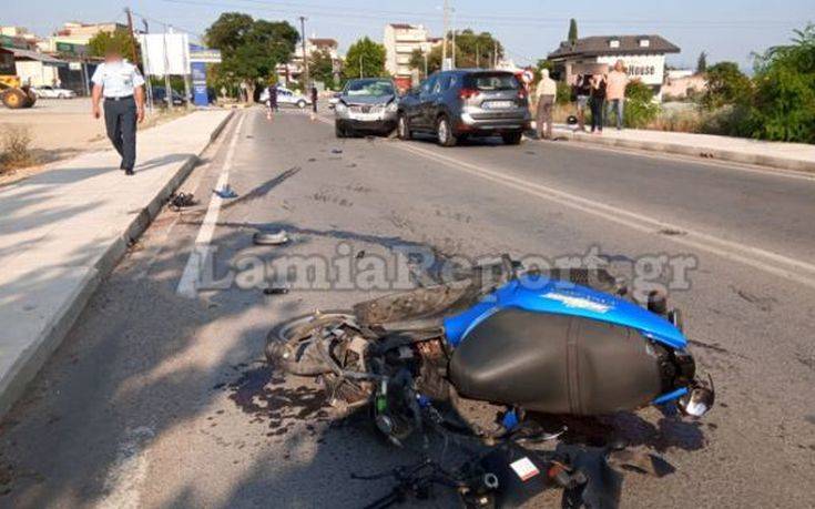 Γιος και μητέρα τραυματίστηκαν σοβαρά σε τροχαίο στη Λαμία