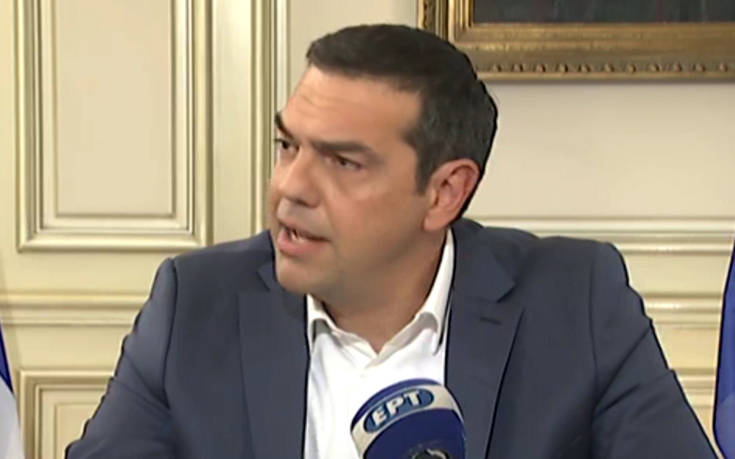 Τσίπρας: Αναλαμβάνω ακέραια την πολιτική ευθύνη για την τραγωδία