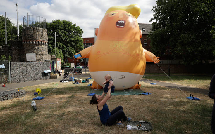 Το μπαλόνι-Τραμπ, σύντομα και στο Νιου Τζέρσι